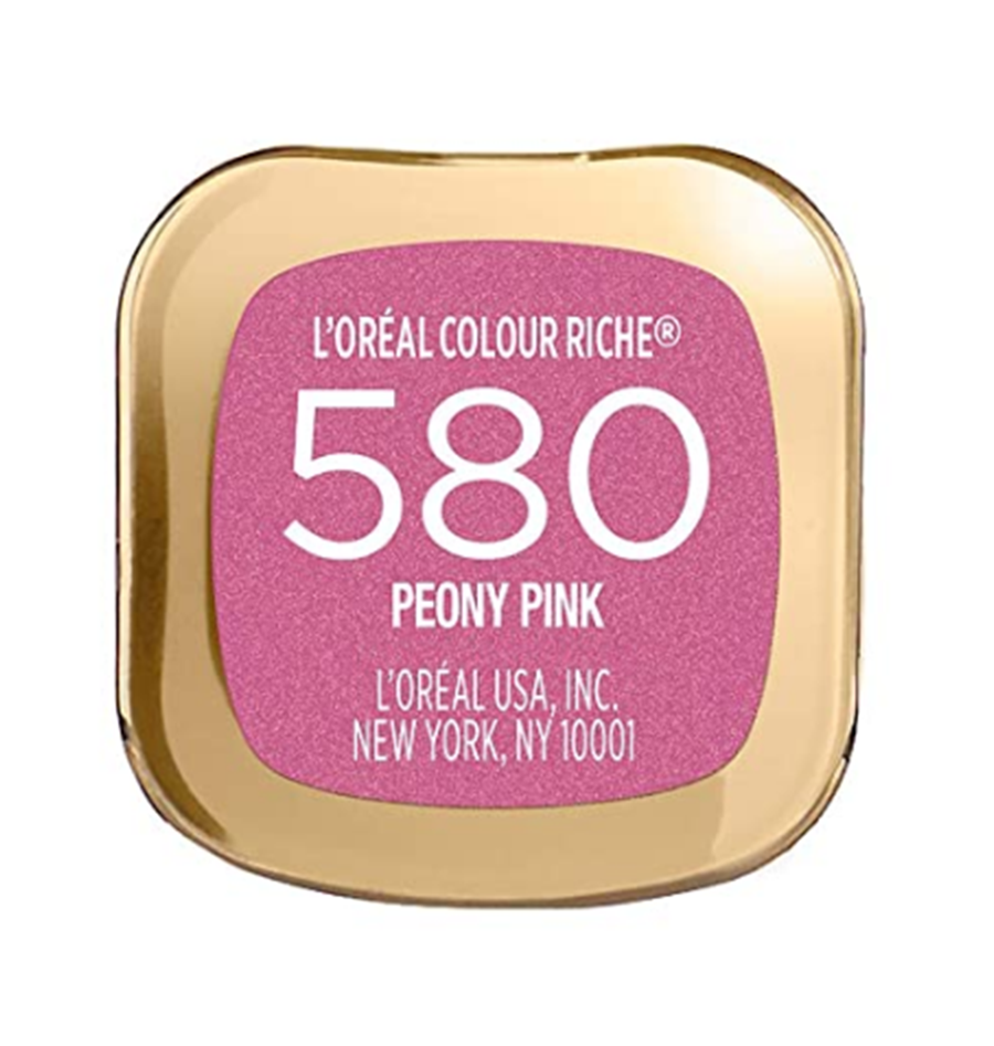 loreal lipstick 580 peony pink